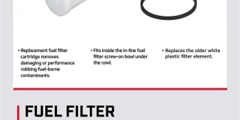 Mercury Replacement Fuel Filter Screen 87946K04