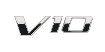 Mercury V10 Badge Decal 8M0204799 for Verado and SeaPro Outboards