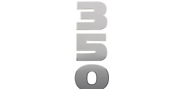 Mercury 350hp Rear Decal 8M0204800 for V10 Verado Outboards