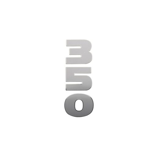 Mercury 350hp Rear Decal 8M0204800 for V10 Verado Outboards