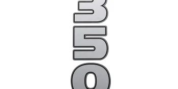 Mercury 350hp Rear Decal 8M0204802 for V10 SeaPro Outboards