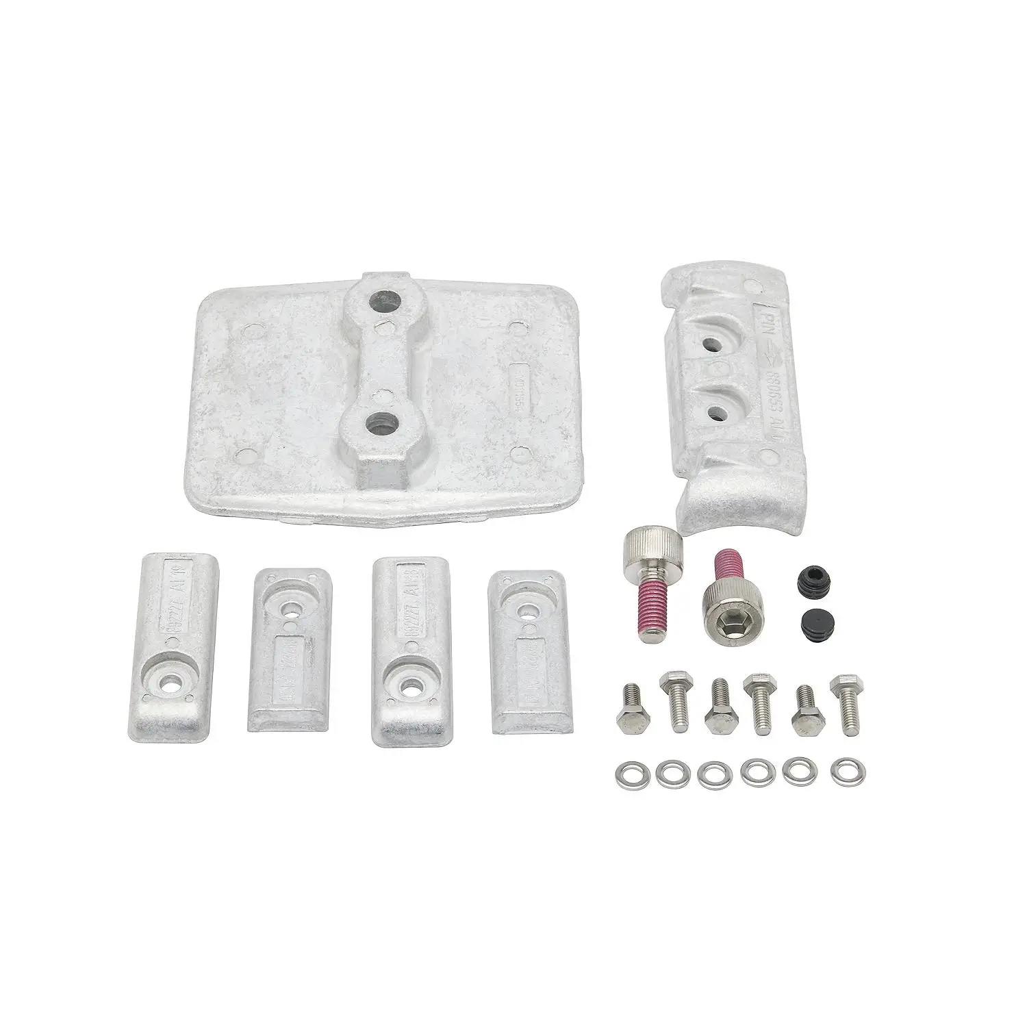 Mercury Anode Kit 8M0205955 for Mercury 4.6L V8 250-300hp and Mercury Racing 250R/300R Verado Outboards