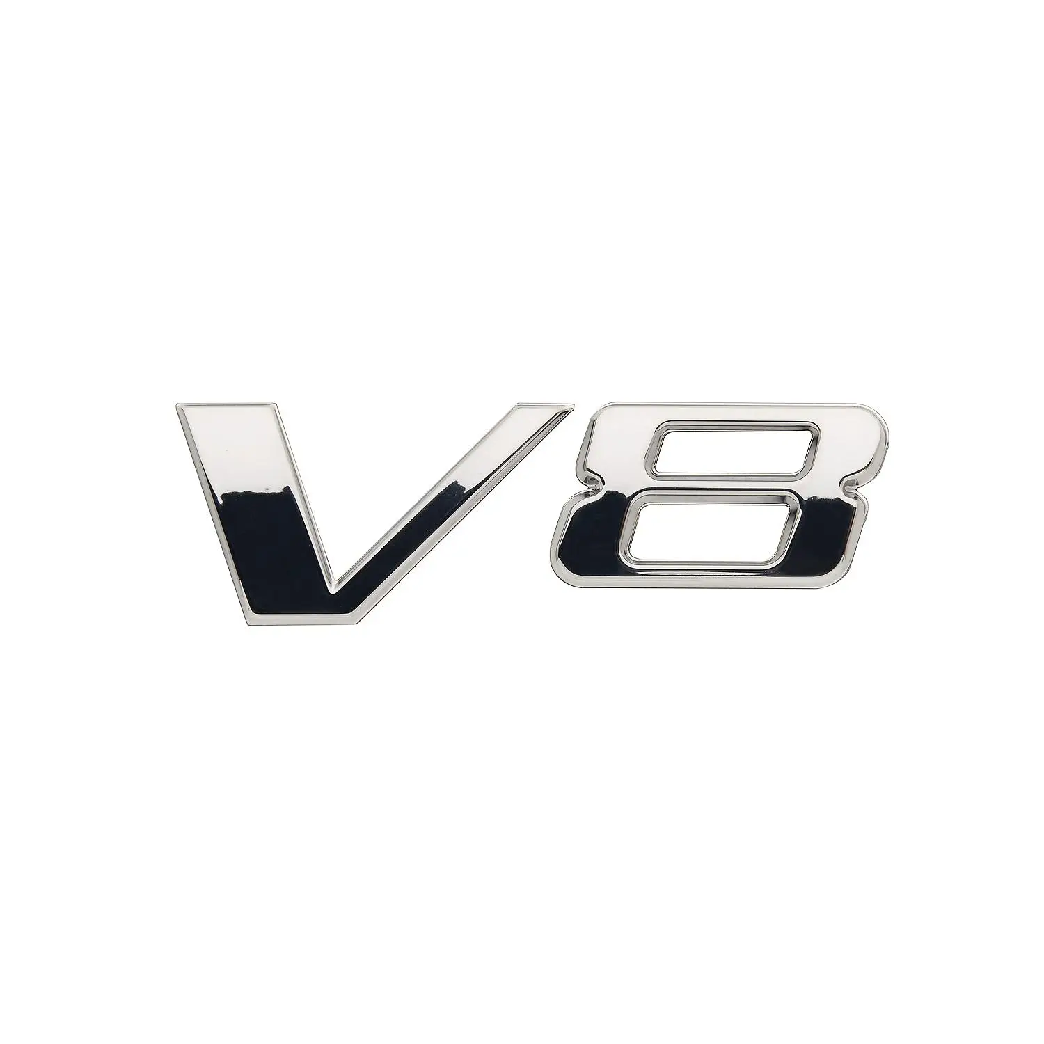 Mercury V8 Badge Decal 8M0214842 for Verado, SeaPro, FourStroke and Pro XS Outboards