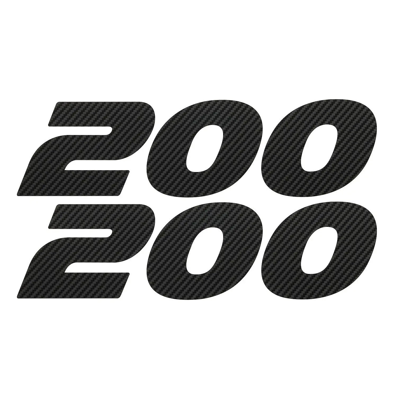 Mercury 200hp Side Decals – Set of 2 8M0214860 for V8 Pro XS Outboards