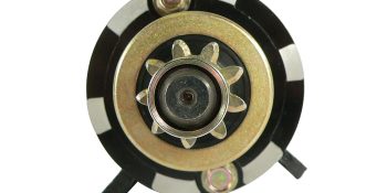 Quicksilver 8M6007321 Engine Starter, 12-Volt for Select Evinrude, Johnson, E-Tech, United Technologies 40-90hp Outboards