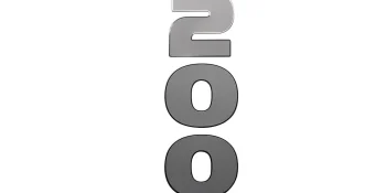 Mercury 200hp Rear Decal 8M0217479 for V6 FourStroke Outboards