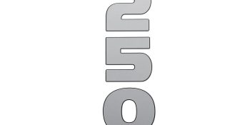 Mercury 250hp Rear Decal 8M0217483 for V8 FourStroke and Verado Outboards