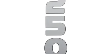 Mercury 250hp Rear Decal 8M0217483 for V8 FourStroke and Verado Outboards