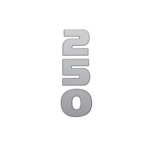 Mercury 250hp Rear Decal 8M0217483 for V8 FourStroke and Verado Outboards