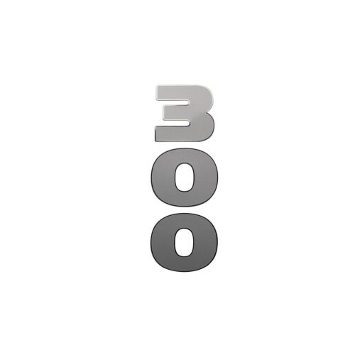Mercury 300hp Rear Decal 8M0217484 for V8 FourStroke and Verado Outboards