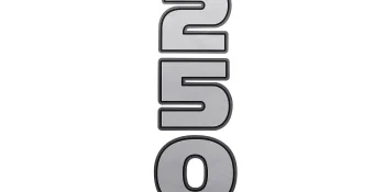 Mercury 250hp Rear Decal 8M0217486 for V8 SeaPro Outboards