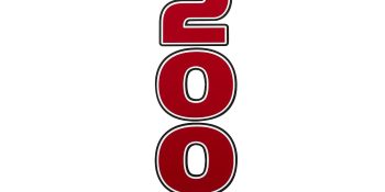 Mercury 200hp Rear Decal 8M0217488 for V8 Pro XS Outboards