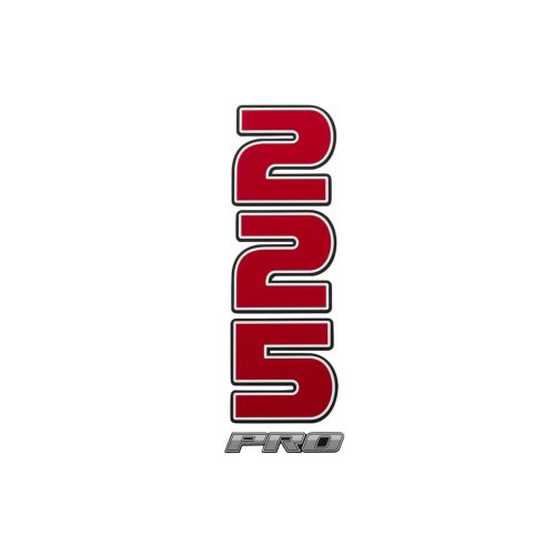 Mercury 225hp Rear Decal 8M0217489 for V8 Pro XS Outboards