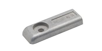 Mercury Magnesium Trim Anode 8M0220986 for Select Mercury 200-400hp L6 FourStroke and Mercury Racing 250R-450R Outboards