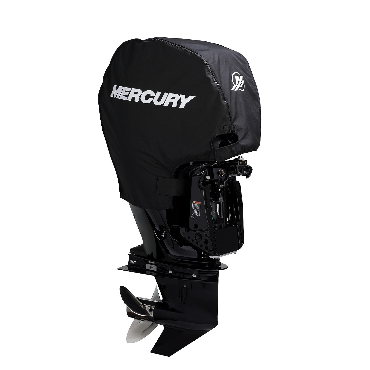 Mercury Marine Tow N Stow Outboard Cover 75-115hp FourStroke, Black - Image 3