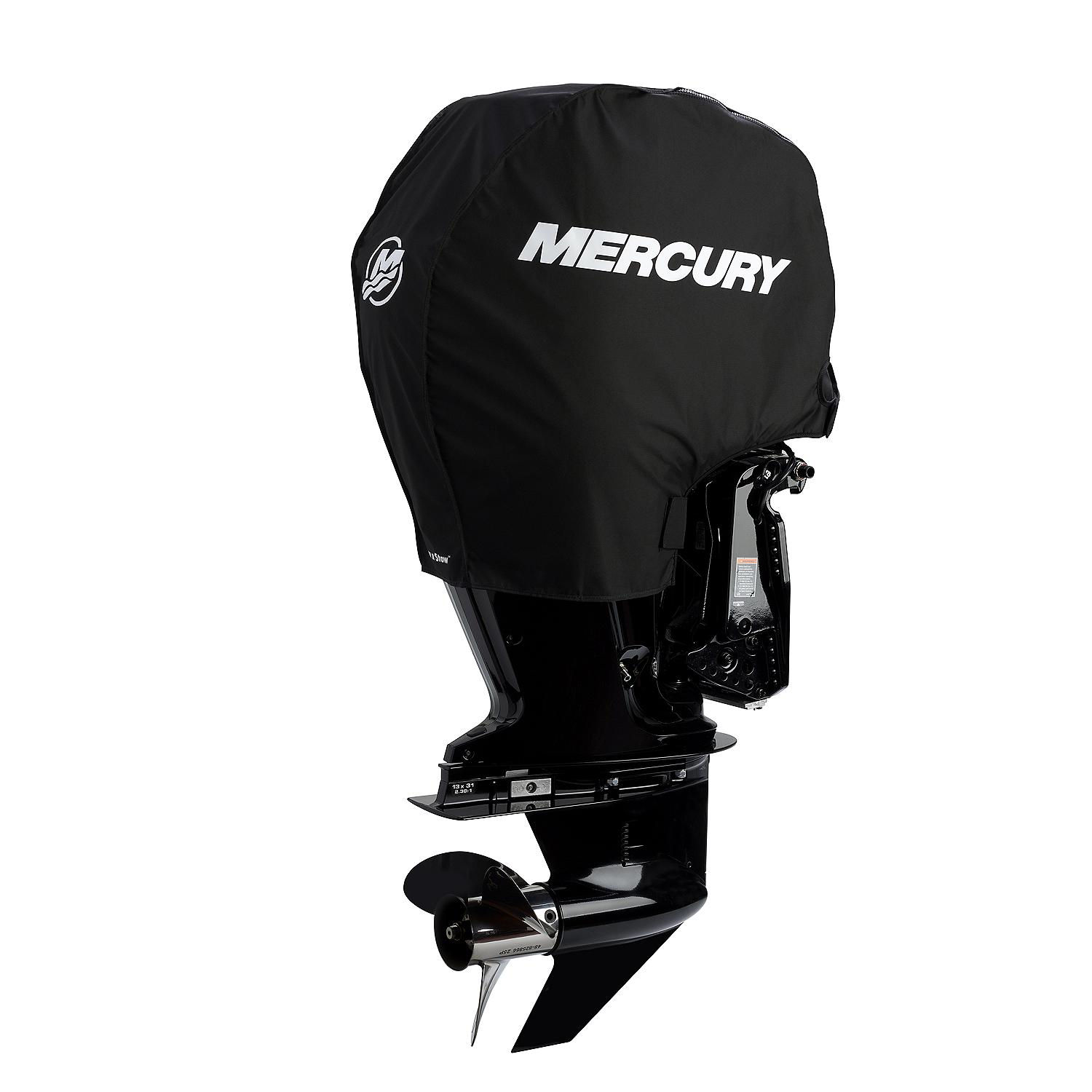 Mercury Marine Tow N Stow Outboard Cover 75-115hp FourStroke, Black - Image 4