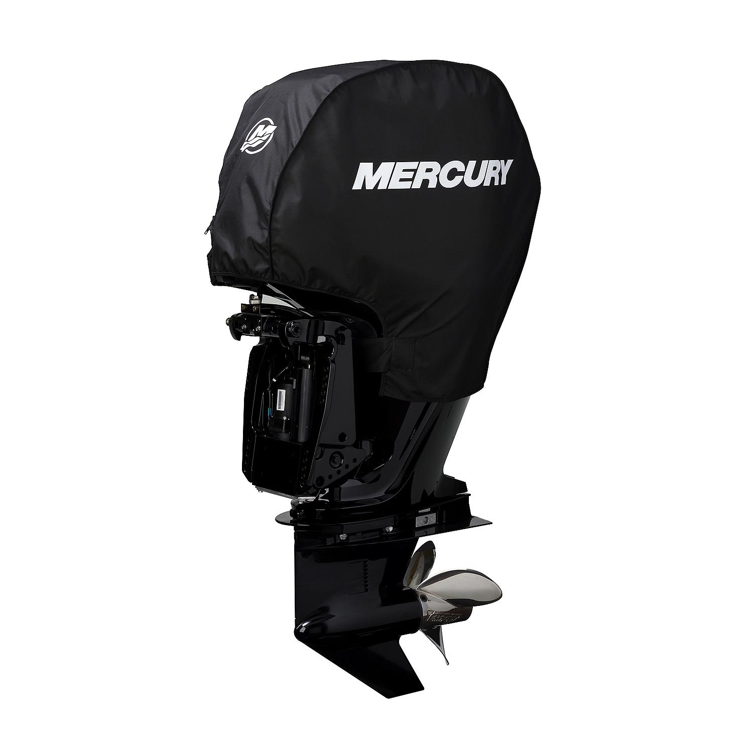 Mercury Marine Tow N Stow Outboard Cover 75-115hp FourStroke, Black - Image 6