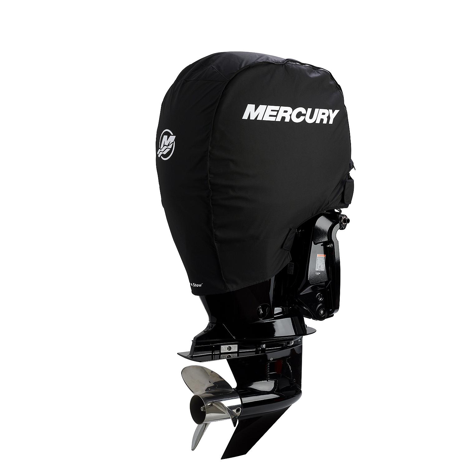 Mercury Marine Tow N Stow Outboard Cover 150hp FourStroke, Black - Image 4