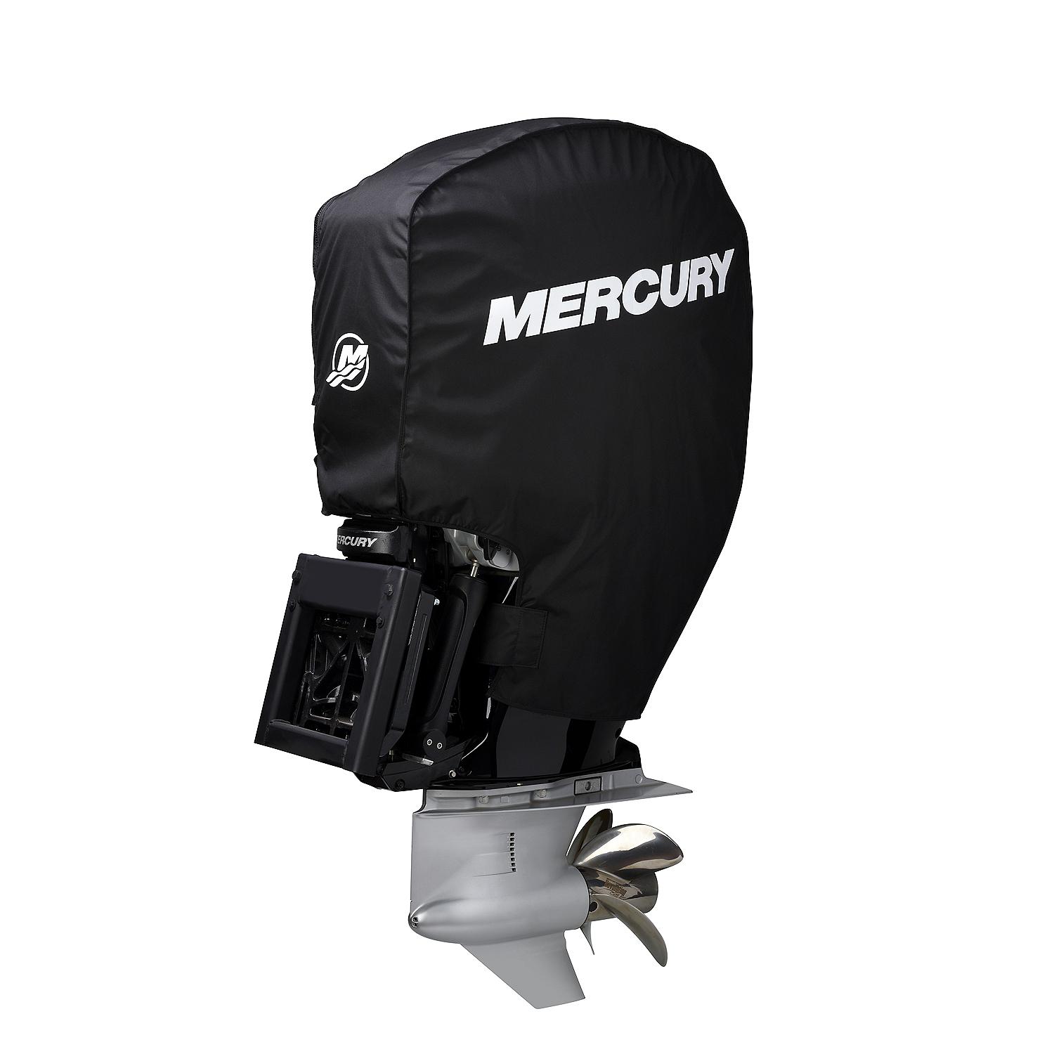 Mercury Marine Tow N Stow Outboard Cover 225-400hp Verado, Black - Image 4