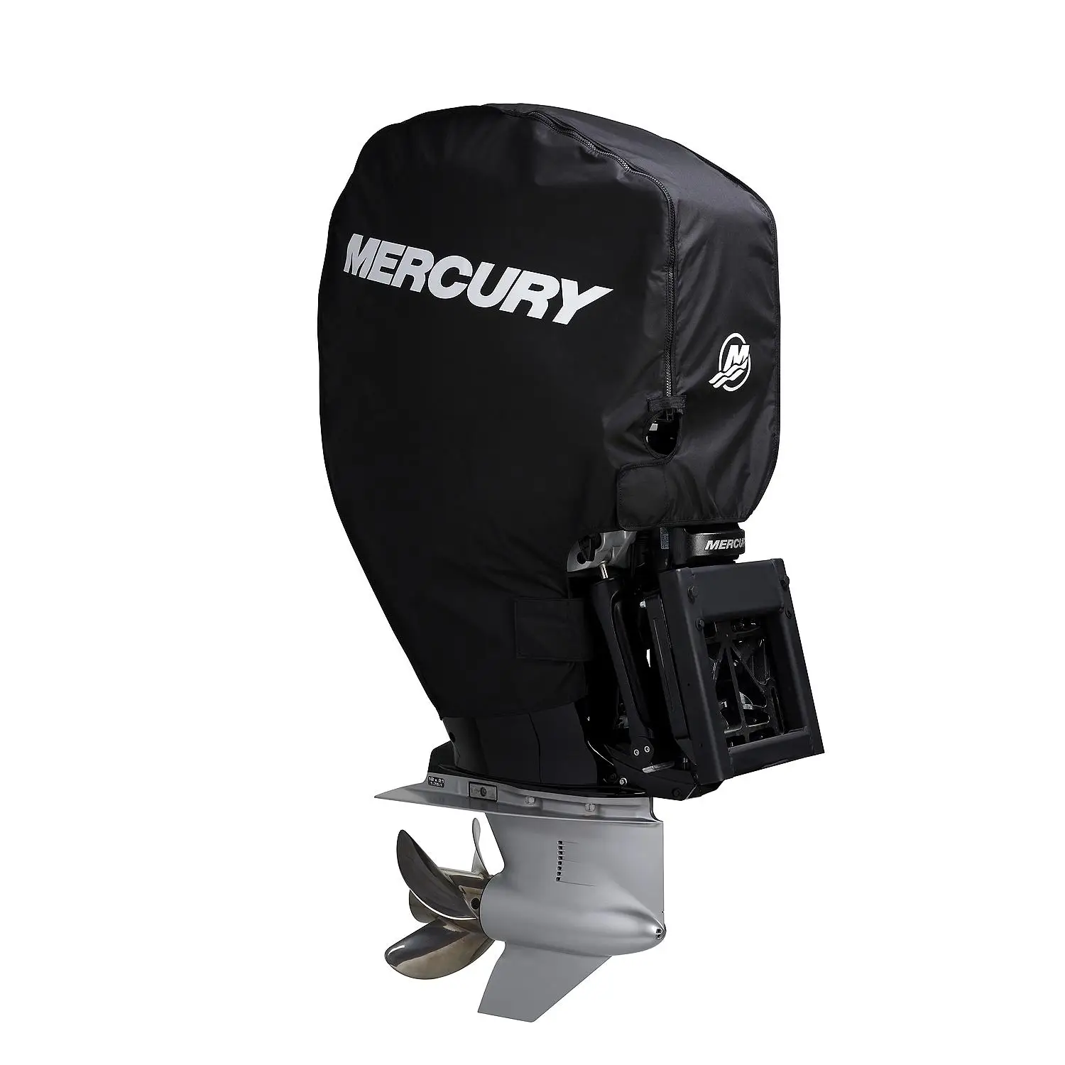 Mercury Marine Tow N Stow Outboard Cover 225-400hp Verado, Black - Image 6