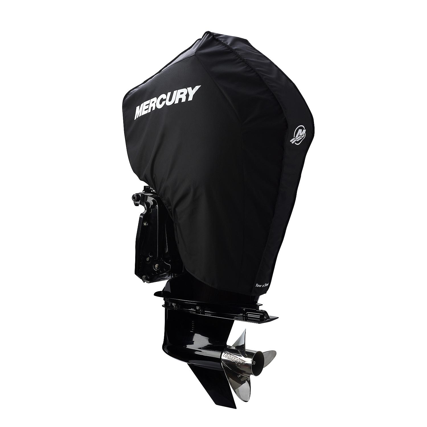 Mercury Marine Tow N Stow Outboard Cover 175-225hp FourStroke, Black - Image 2