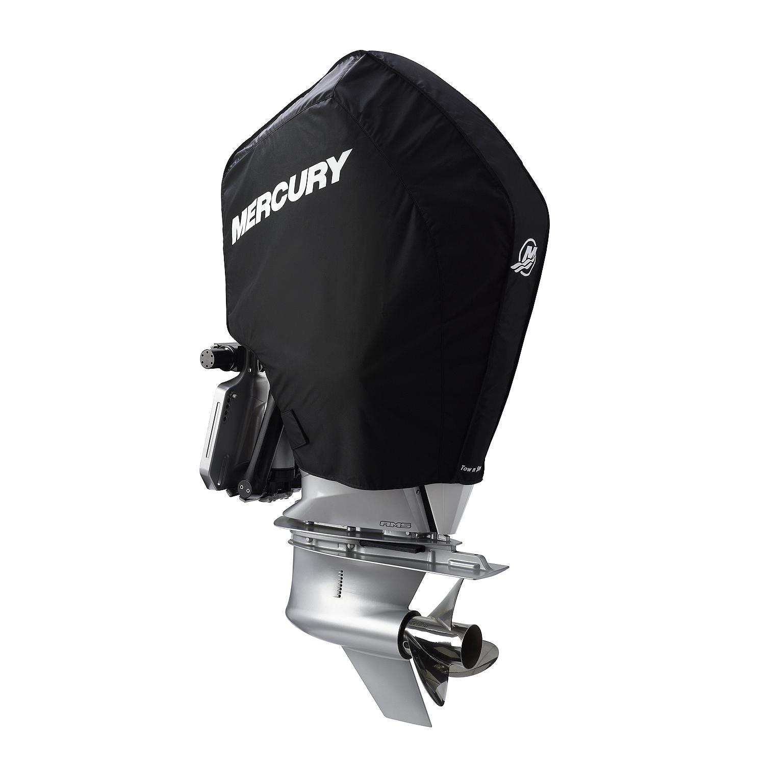 Mercury Marine Tow N Stow Outboard Cover 200-300hp FourStroke, Black - Image 2