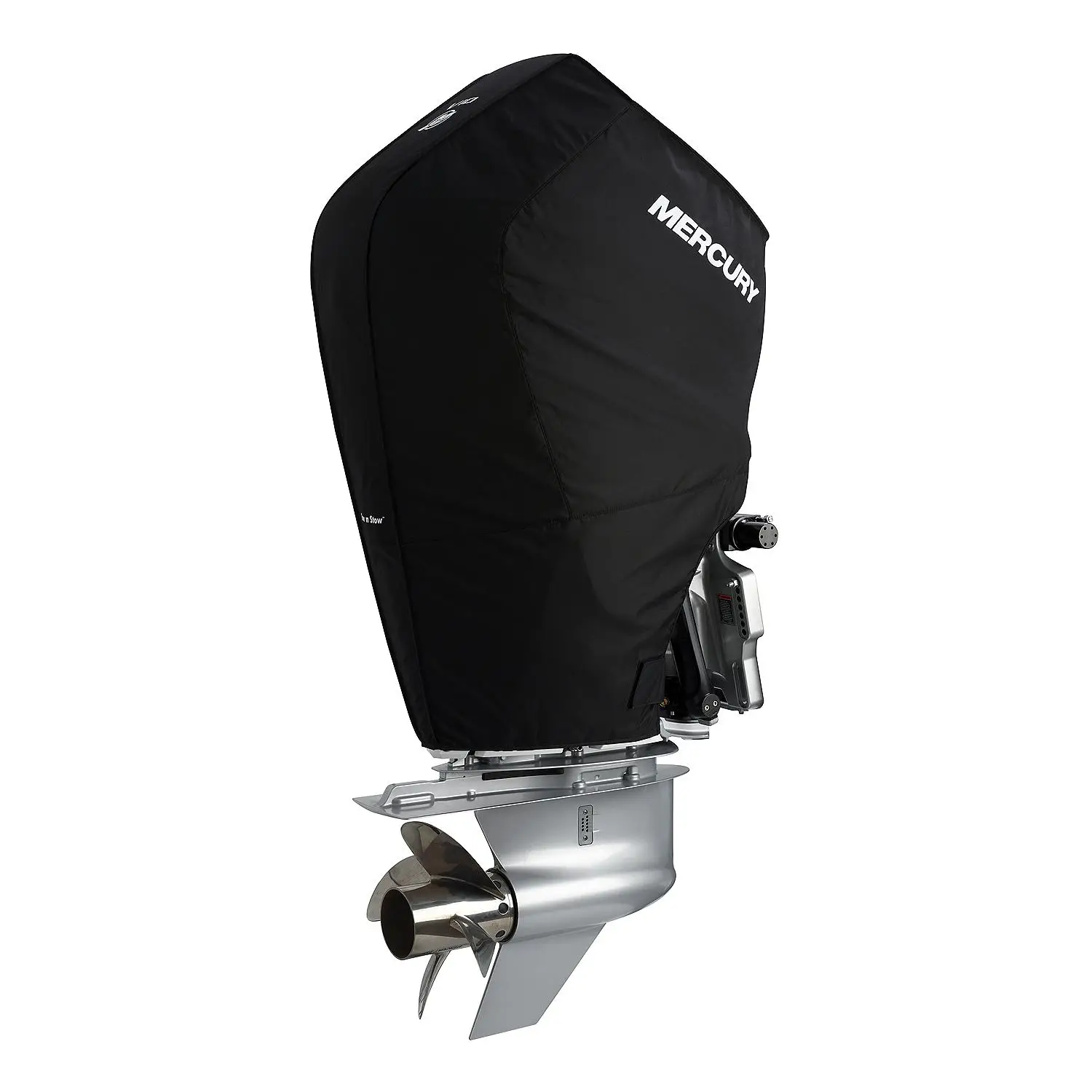 Mercury Marine Tow N Stow Outboard Cover 350-400hp Verado, Black - Image 5