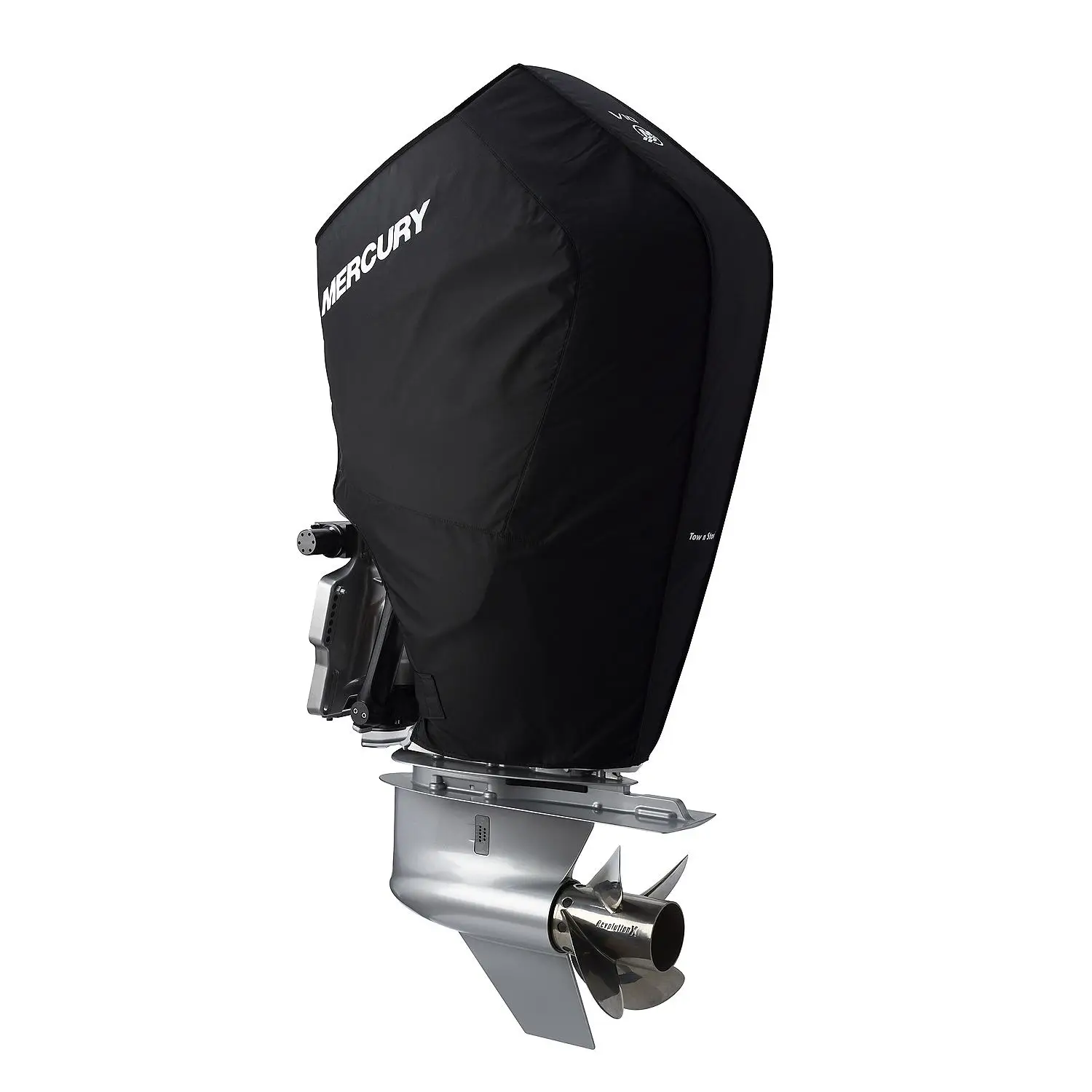 Mercury Marine Tow N Stow Outboard Cover 350-400hp Verado, Black - Image 7