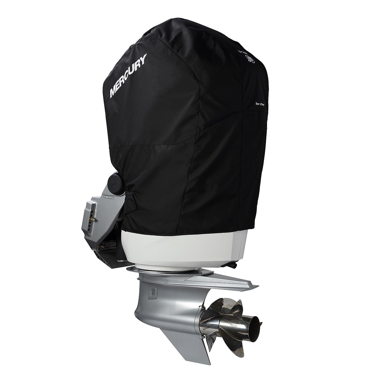 Mercury Marine Tow N Stow Outboard Cover 600hp Verado, Black - Image 5