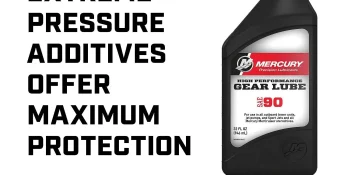 Mercury 8M0222063 SAE 90 High Performance Gear Lube – 1 Quart Bottle