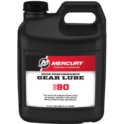 Mercury 8M0222071 SAE 90 High Performance Gear Lube and Pump Kit – 2.5 Gallons