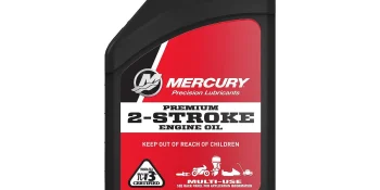Mercury 8M0229783 Premium TC-W3 2-Stroke Engine Oil for Outboards, PWC, Snowmobiles and Motorcycles – 16 oz (Pint) Bottle