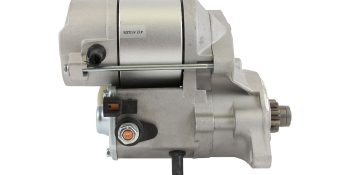 Quicksilver 8M6007399 Engine Starter, 12-Volt for Agricultural, Industrial, Thomas Equipment, Kubota, Denso
