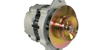 Quicksilver 8M6007465 Alternator, 12-Volt/65 Amp for Yamaha, OMC, Volvo Penta, Thermo Electron, Mando