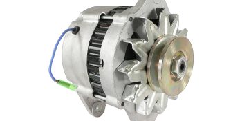 Quicksilver 8M6007518 Alternator, 12-Volt 80 Amp for Yanmar, Hitachi