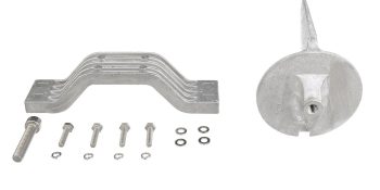 Quicksilver 8M6007985 Aluminum Anode Kit for Yamaha 200-250hp Outboards