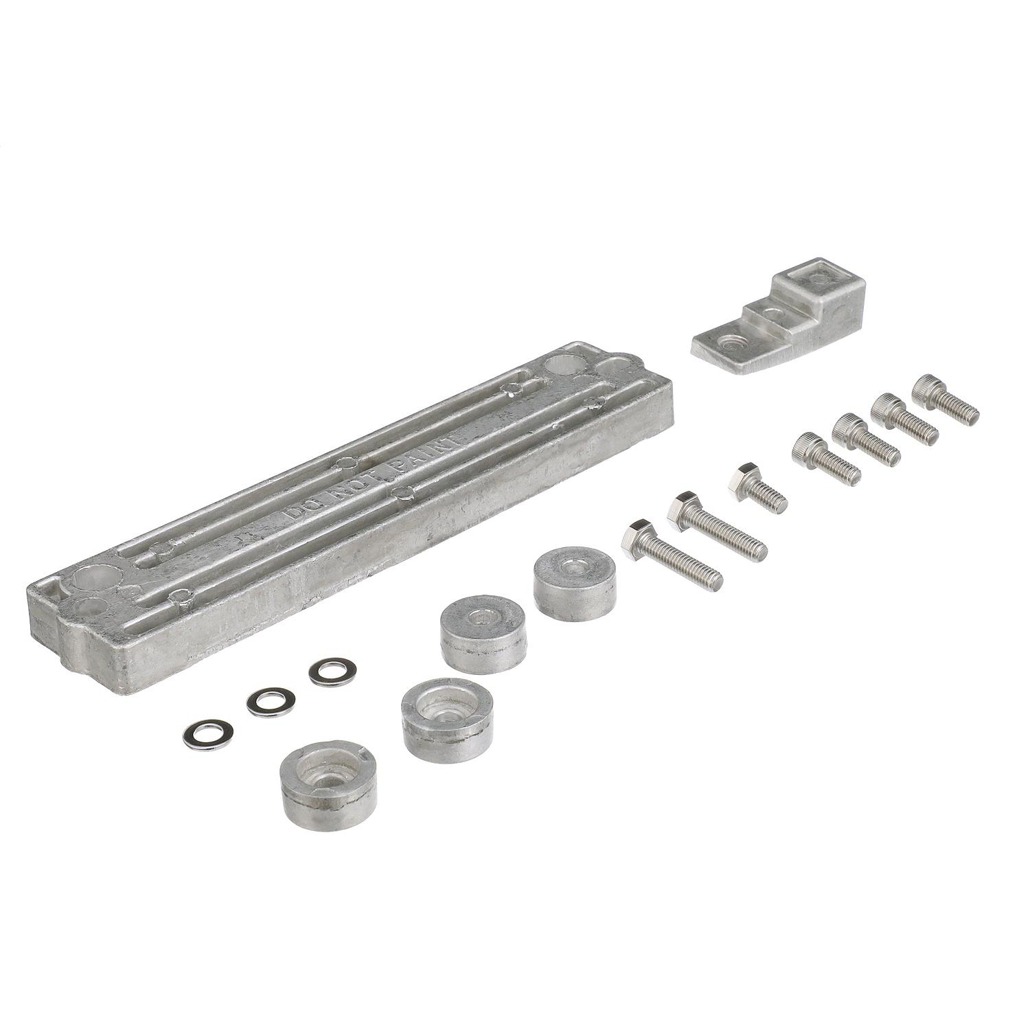 Quicksilver 8M6007994 Aluminum Anode Kit for Suzuki 90-140hp Outboards - Image 3