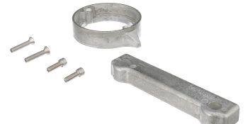 Quicksilver 8M6007998 Aluminum Anode Kit for Volvo 280 Duoprop Sterndrives