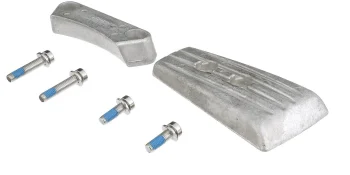 Quicksilver 8M6007999 Aluminum Anode Kit for Volvo DPH/DPR Sterndrive