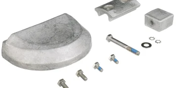 Quicksilver 8M6008001 Aluminum Anode Kit for BRP/OMC Cobra Sterndrives