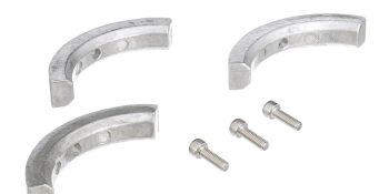 Quicksilver 8M6008002 Aluminum Anode 3-Piece Kit for Volvo Sterndrives