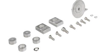 Quicksilver 8M6008005 Aluminum Anode Kit for Suzuki 40-50hp Outboards