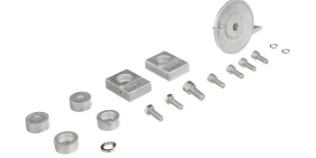 Quicksilver 8M6008005 Aluminum Anode Kit for Suzuki 40-50hp Outboards