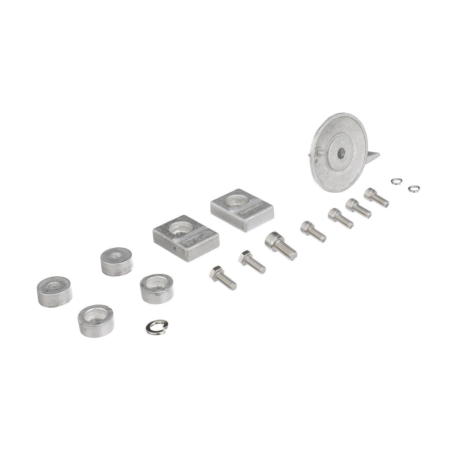 Quicksilver 8M6008005 Aluminum Anode Kit for Suzuki 40-50hp Outboards