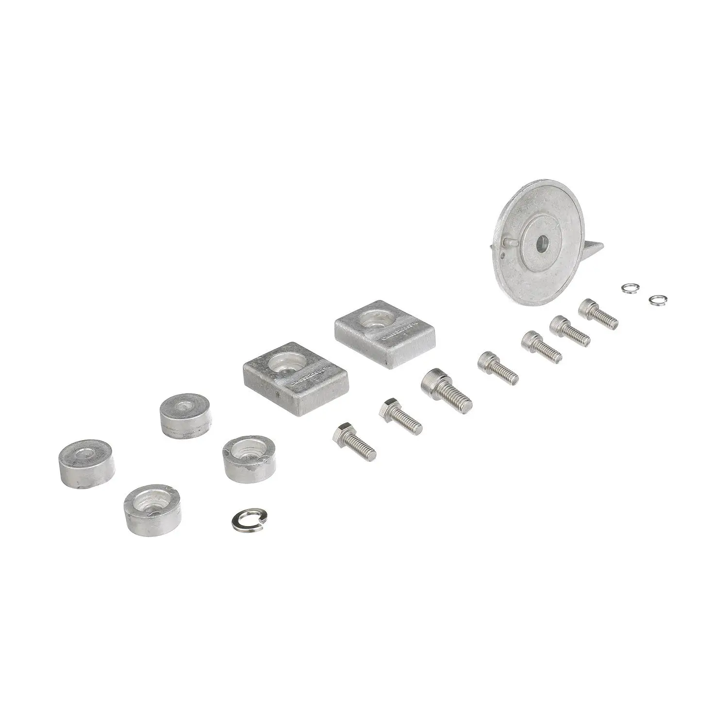 Quicksilver 8M6008005 Aluminum Anode Kit for Suzuki 40-50hp Outboards