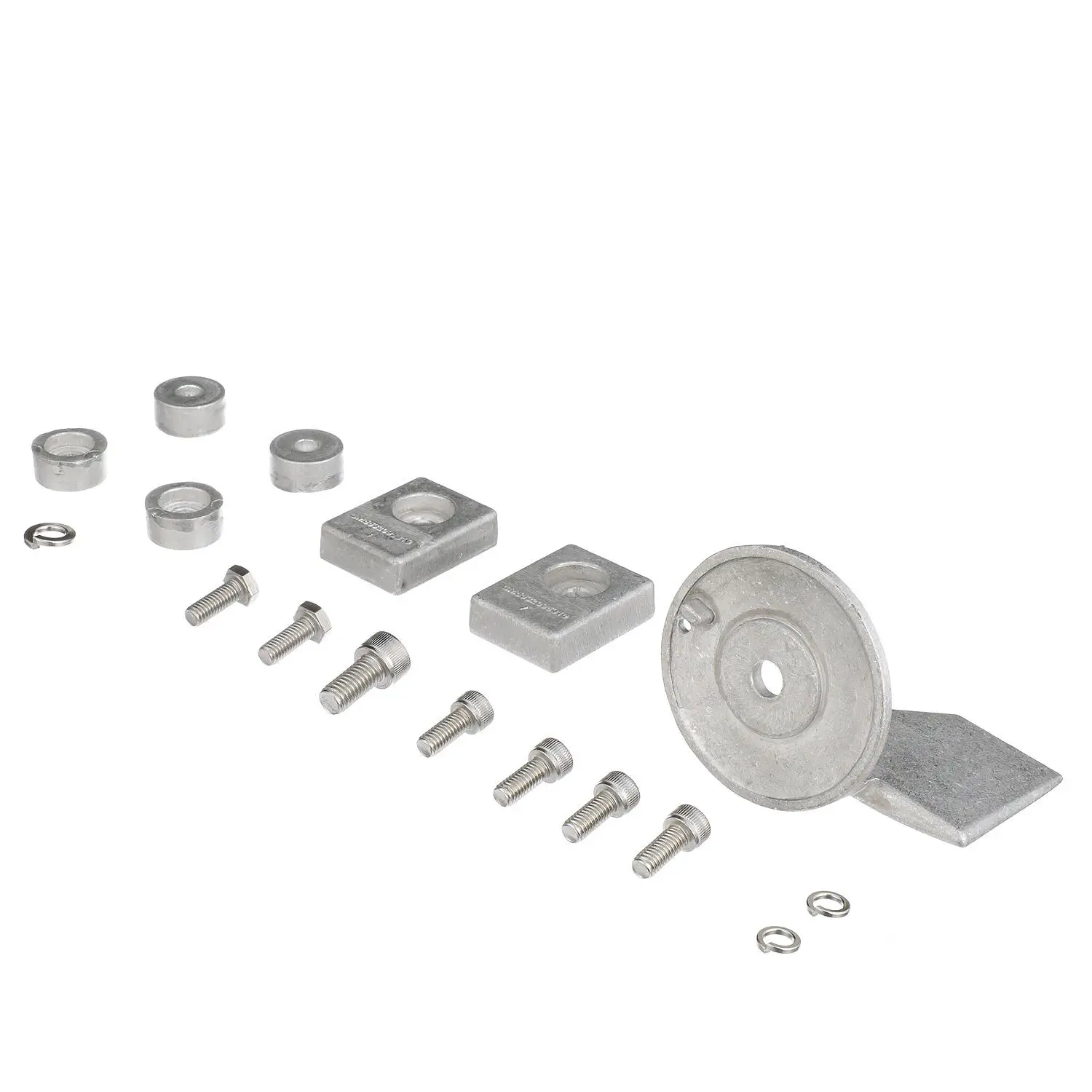 Quicksilver 8M6008005 Aluminum Anode Kit for Suzuki 40-50hp Outboards - Image 2