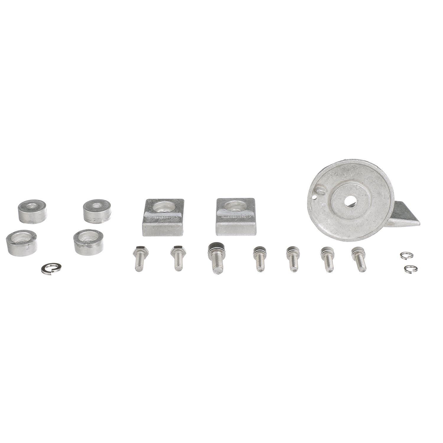 Quicksilver 8M6008005 Aluminum Anode Kit for Suzuki 40-50hp Outboards - Image 3