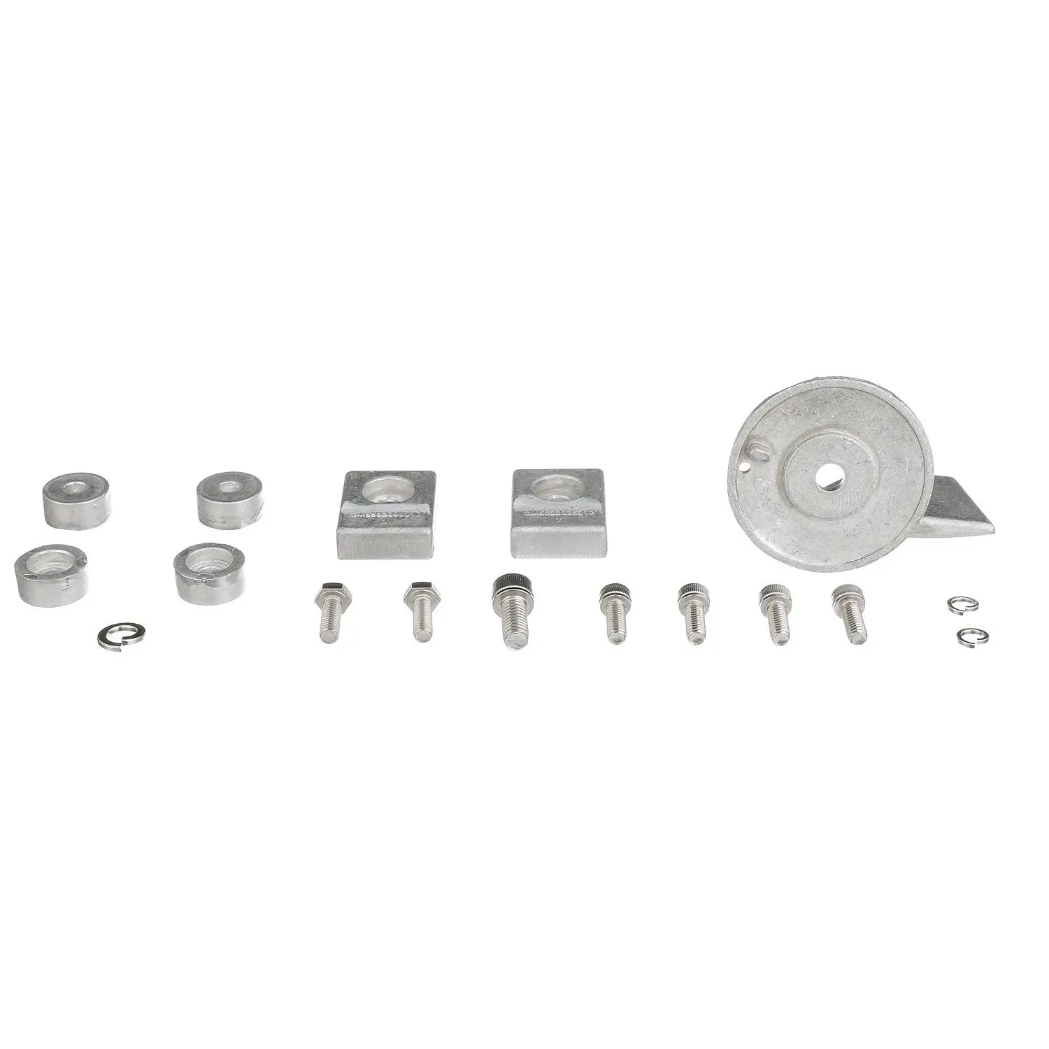 Quicksilver 8M6008005 Aluminum Anode Kit for Suzuki 40-50hp Outboards - Image 3