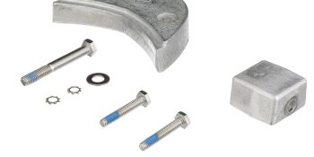 Quicksilver 8M6008007 Aluminum Anode Kit for BRP/OMC Outboards, V4