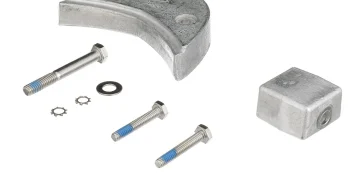 Quicksilver 8M6008007 Aluminum Anode Kit for BRP/OMC Outboards, V4